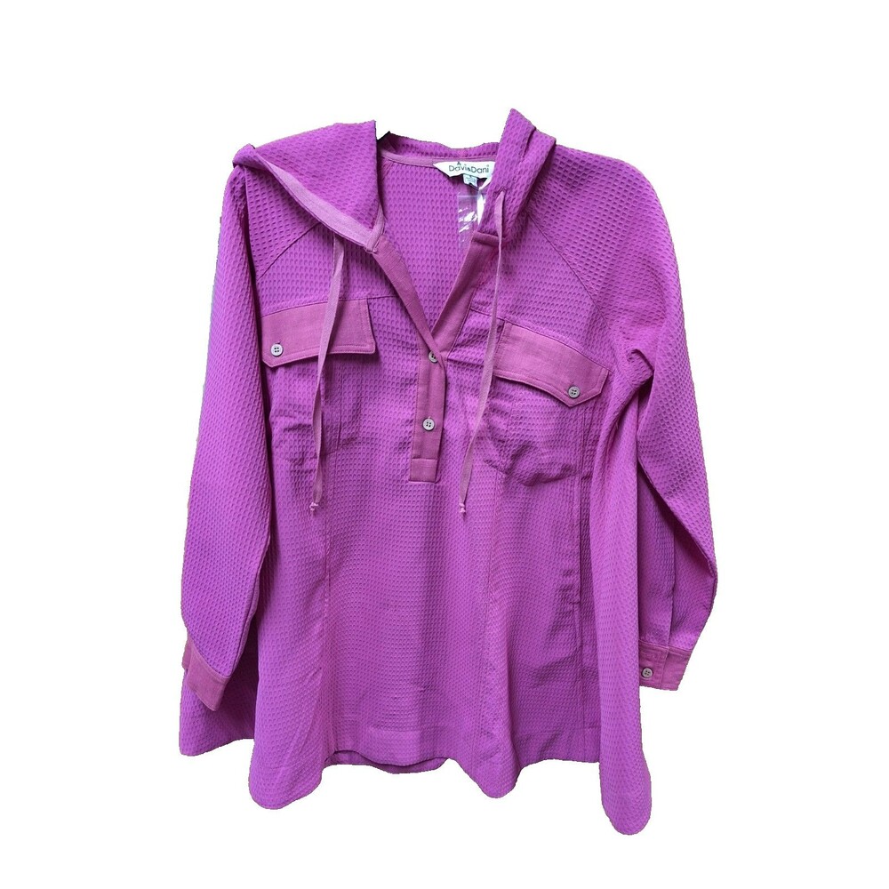 Davi & Dani ladies Small pink pull over         ‎  New